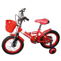 祺娃娃儿童自行车韩版-14 红色