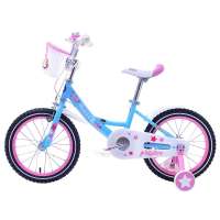祺娃娃儿童自行车英国女孩-12 蓝色