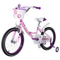 祺娃娃儿童自行车英国女孩-18 粉色