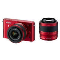 尼康 可换镜数码相机 J1双镜头(VR10-30/3.5-5.6)(VR30-110/3.8-5.6)红