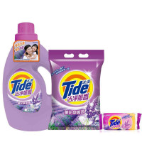 汰渍洁净熏香洗衣粉1.65千克加洁净薰香洗衣液2千克加洁净薰香洗衣皂202克超值大礼包