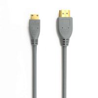 CE-LINK 2174 HDMI高清信号传输线A转C型 双磁环 数字信号连接线 1米(灰色)