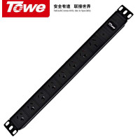 同为（TOWE） EN16/G806 8位机柜PDU插座（1位16A+7位10A） 3米