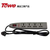 同为(TOWE)AP-1014 四位插座接线板电源转换器