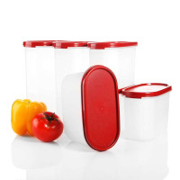 特百惠MM椭圆储藏保鲜套装六件套