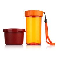 特百惠雅致随心杯-橘色+茶叶圆罐