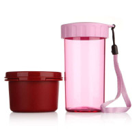 特百惠雅致随心杯-粉色+茶叶圆罐