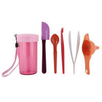特百惠雅致随心杯-粉色6件套