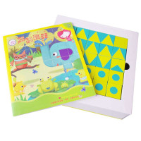 优木 早教益智 脸谱积木25块 1085