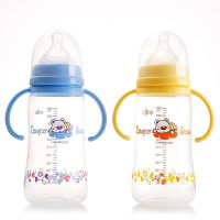 日康丽宝宽口有柄奶瓶(360ml.PP) RK-3134