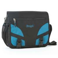 BOYI博兿时尚休闲公文包BY09188黑色/湖水蓝