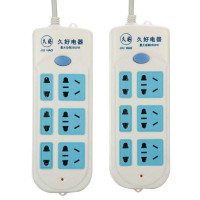 久好 插座组合装六位+六位 JH-147