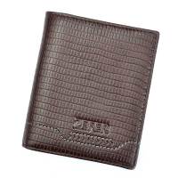 ZEFER男士时尚款钱夹 短款钱包EZ015-01 啡色
