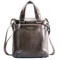 ZEFER 时尚手提包男式商务包 单肩男包 AZ069-05 棕色