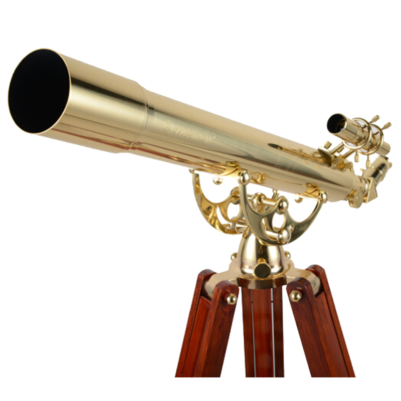 星特朗天文望远镜 Ambassador 80 AZ Brass 观星天文望远镜 黄铜款 高端馈赠礼品 欧式家具搭配协