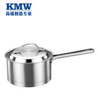 KMW晶工锅具三件套 KMW-E-GJ080 德国锅具品牌品质 304钢 少油烟防焦糊 炒锅汤锅奶锅 超值套装