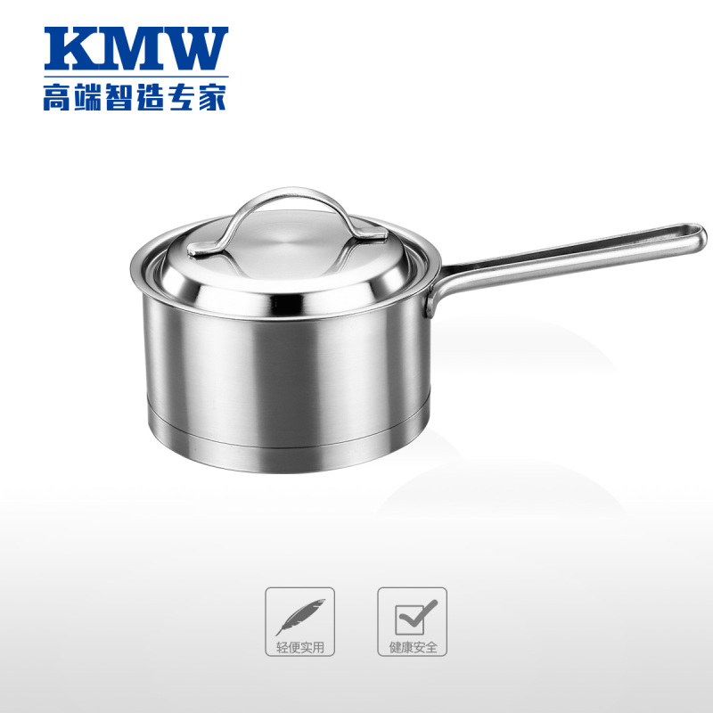 KMW晶工复底奶锅 KMW-E-GJ050 德国锅具品牌品质 304钢 奶锅 不粘锅具 电磁炉通用厨房锅具
