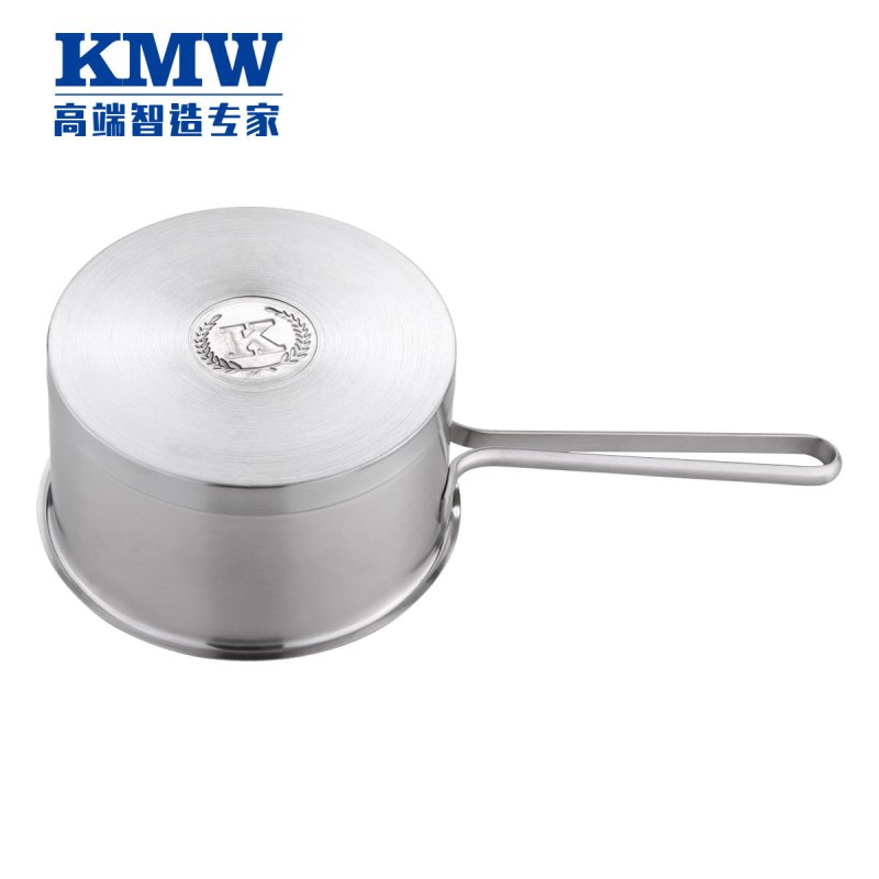 KMW晶工复底奶锅 KMW-E-GJ050 德国锅具品牌品质 304钢 奶锅 不粘锅具 电磁炉通用厨房锅具