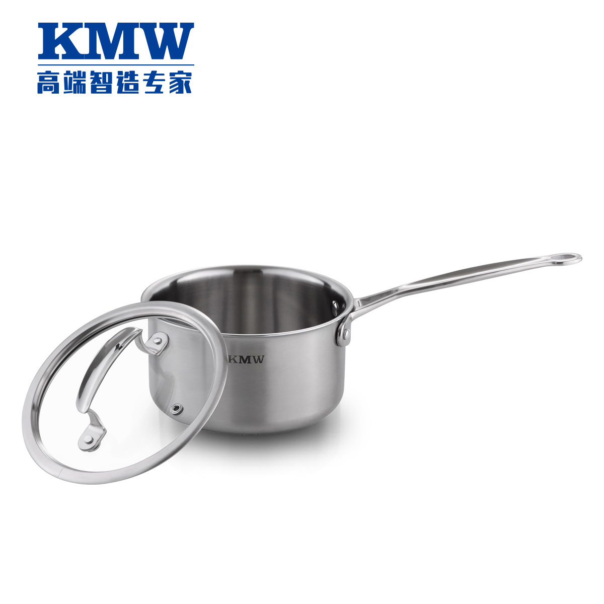 KMW晶致复合钢奶锅KMW-E-GJ024 德国锅具品牌品质 304钢 奶锅 不粘锅具 电磁炉通用厨房锅具