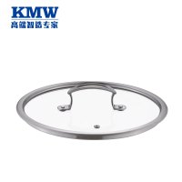 KMW晶致复合钢汤锅 不锈钢迷你不粘锅无烟无涂层电磁炉通用20cm