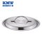 KMW 晶工复底煎锅 KMW-E-GJ053 德国锅具品牌品质304钢 不粘双耳煎锅 24cm 加厚复合底 电磁炉通用