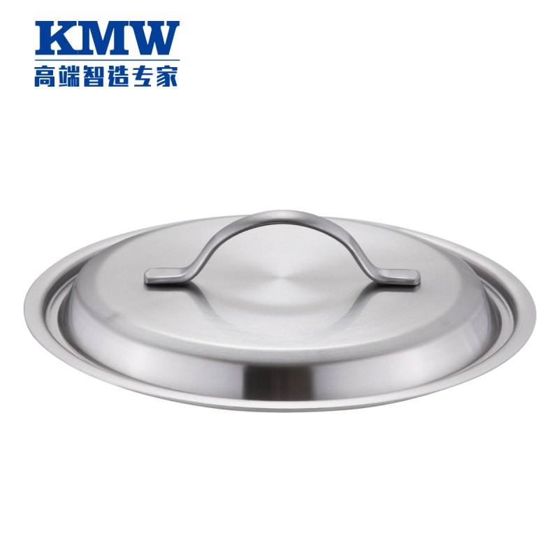 KMW 晶工复底煎锅 KMW-E-GJ053 德国锅具品牌品质304钢 不粘双耳煎锅 24cm 加厚复合底 电磁炉通用