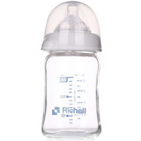 利其尔育儿应援宽口玻璃哺乳瓶a150ML981443