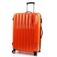 宾豪正品进口PC材料拉杆箱包旅行箱行李箱998383HA-24橙色
