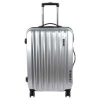 宾豪正品进口PC材料拉杆箱包旅行箱行李箱998383HA-24银色