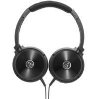 铁三角 便携式耳机 ATH-WS77 BK(黑色)
