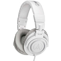 铁三角 专业录音监听耳机 ATH-M50 CWH(白色)