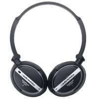 铁三角 便携降噪耳机 ATH-ANC25 BK(黑色)