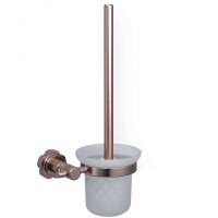 卡贝卫浴 太空铝厕所软毛刷头 浴室创意欧式马桶刷72368M