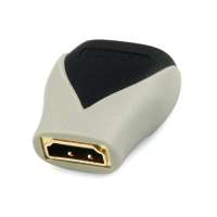 声缪斯(SONMUSE)HD100-03001郁香金HDMI母转HDMI母转接头