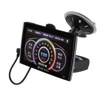 LNSU/凌速 GPS S50卫星警示导航仪三合一(黑色)