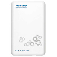 纽曼(Newsmy) 云系列 凌云 400G 2.5英寸 移动硬盘(珍珠白)