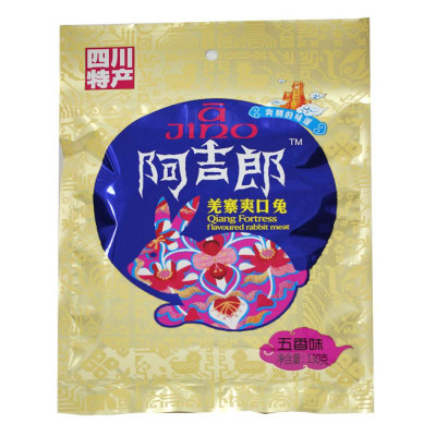 棒棒娃 阿吉郎羌寨爽口兔 (五香味)130g