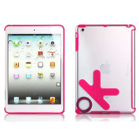 Snowkids苹果附件ipad mini OK系列超薄保护壳(粉色)