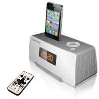 声缪斯潘多拉iPhone iPod Apple苹果专用音箱音响扬声器基座D1灰白色