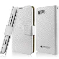 艾美克(IMAK) 摩托罗拉 XT685 锋丽 纤薄皮套（蛇纹）薄至极点 (珍珠白)