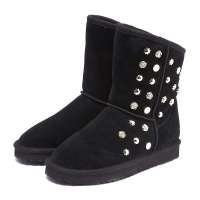 VANCL凡客诚品 星钻冰凌女款雪地靴6寸32145黑色36