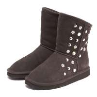 VANCL凡客诚品 星钻冰凌女款雪地靴6寸32145咖啡36