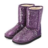 VANCL凡客诚品 晶莹璀璨雪地靴8寸32295紫色36