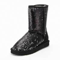 VANCL凡客诚品 晶莹璀璨雪地靴8寸32295黑色38