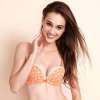 VANCL凡客诚品  女士棉刺绣镂空文胸41029橘黄色80B