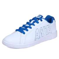 安踏 男款 板鞋 91238032 安踏白/宝蓝/淡灰 44