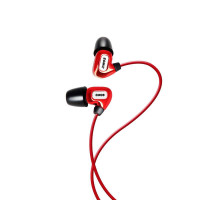 硕美科入耳式耳机L4红