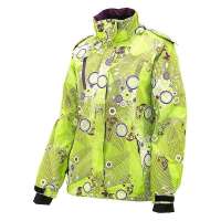 VANCL凡客诚品  女士时尚印花滑雪服27916黄绿色XS