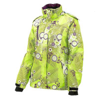 VANCL凡客诚品  女士时尚印花滑雪服27916黄绿色M