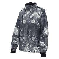 VANCL凡客诚品  女士时尚印花滑雪服27916灰色XS